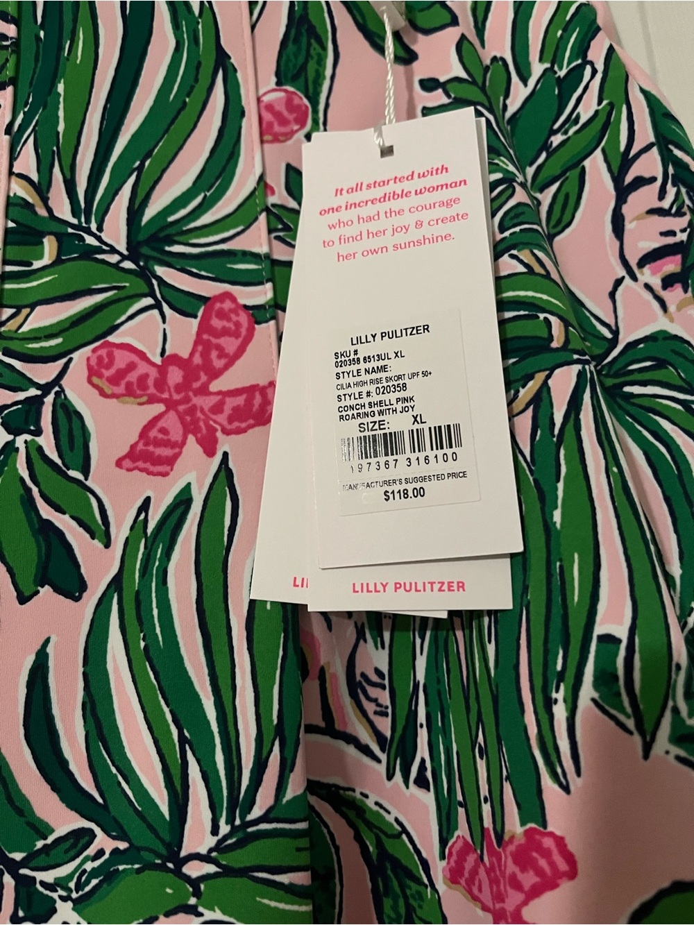 Lilly Pulitzer NWT Skort - Picture 3 of 4
